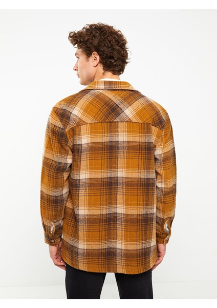 Yeni Sezon Rahat Kalıp Uzun Kollu Erkek Oduncu Gömlek Ceket indirimleri