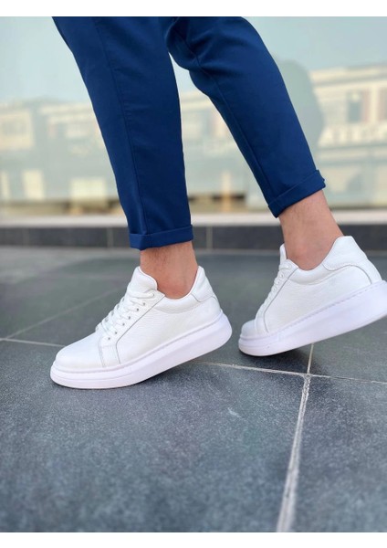 Lvsqvr KB-DX46 Kuback Beyaz Deri Günlük Erkek Ayakkabı (Numara: 40) fiyatları