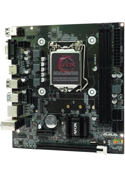Afox IH81D3-MA2-V2 H81 2xddr3 Vga+Hdmı 1x M.2 Nvme Gen3 1150 Pın Anakart fiyatları