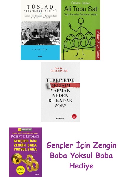 Tüsiad Patronlar Kulübü + Ali Topu Sat + Türkiye'de Değişim Yapmak Neden Bu Kadar Zor?