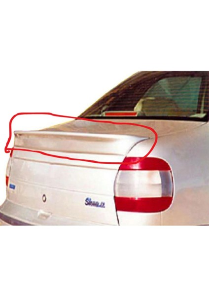 Fıat Sıena Anatomik Spoiler (( Beyaz Boyalı )) (( Diğer Renkler Için Mesaj Atınız ))