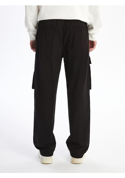 Yeni Sezon Rahat Kalıp Gabardin Erkek Kargo Pantolon fırsatları