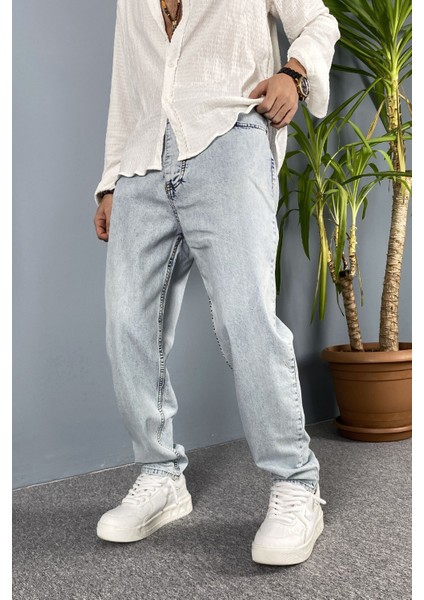 Mavi Boyfriend Baggy Fit Jean Kot Pantolon