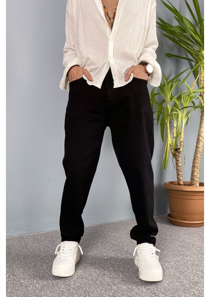 Siyah Boyfriend Jean - Kot Pantolon fırsatları