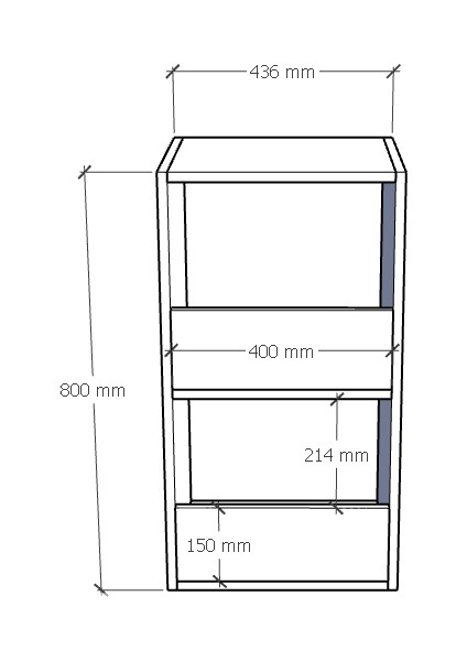 Dekoratif Pikap Dolabı | %100 Mdf