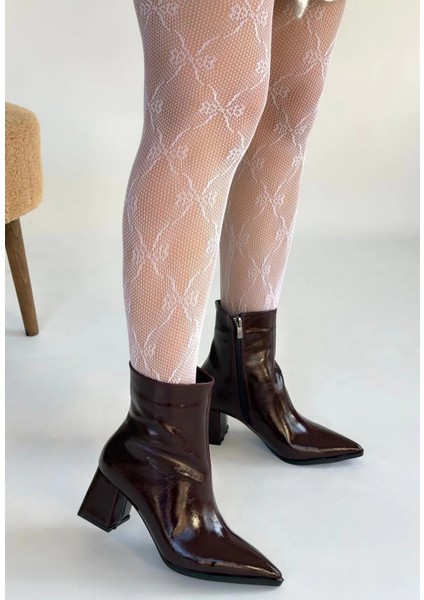 Nrtmsa Mosy Bordo Rugan Topuklu Bot (Numara: 37) modelleri