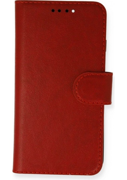 Ieg Realme 8 Pro Kılıf Trend S Plus Kapaklı Kılıf - Kırmızı modelleri