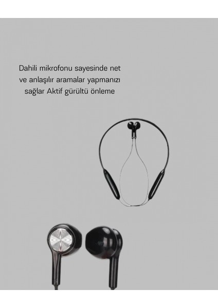 Bluetooth 5.0 Anc Kulaklık – Dokunmatik Kontrol, Kristal Netliğinde Mikrofonlu indirimleri
