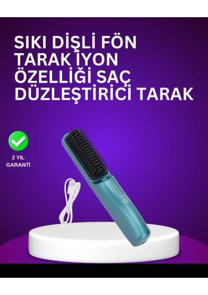 Nrtmsa Iyon Teknolojili Düzleştirici Tarak – 20 Saniyede Isınır