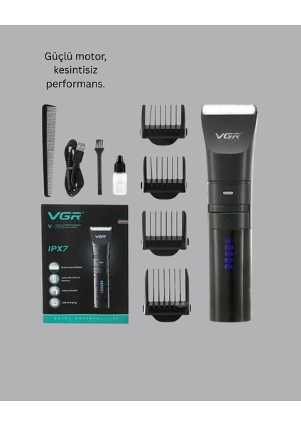 Nrtmsa Vgr V-286 Profesyonel Şarjlı Tıraş Makinesi indirimleri