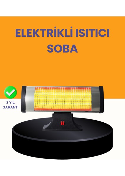 Nrtmsa Enerji Tasarruflu 1800W Quartz Infrared Isıtıcı