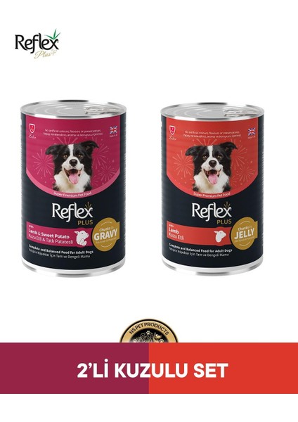 Plus Köpek Maması 2'li Kuzulu Set