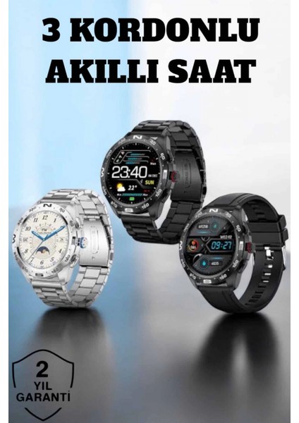 Akıllı Saat Arama Cevaplayan Titreşim Özelliğiyle Bildirim Görebilen