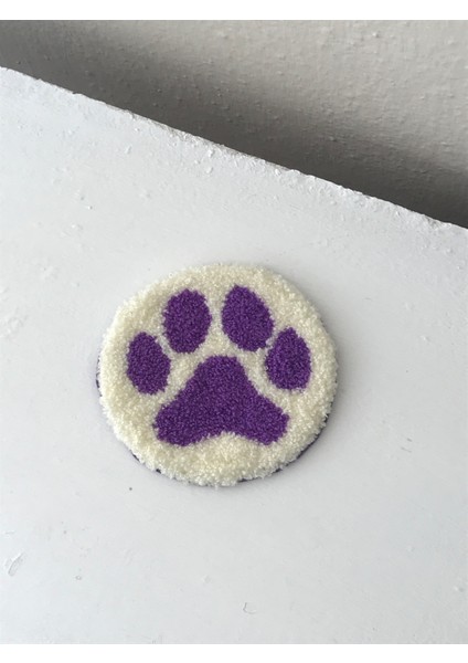 Dekoratif Mor Pati Punch Bardak Altlığı Sunumluk fırsatları