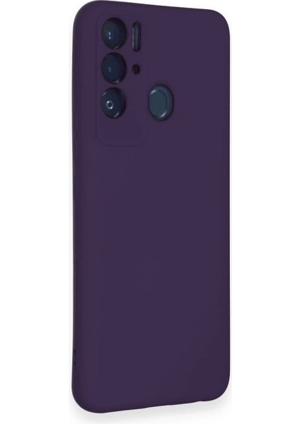 Tecno Pova Neo Kılıf Nano Içi Kadife Silikon - Mor fiyatları