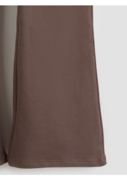 Yeni Sezon Beli Lastikli Ispanyol Paça Kız Çocuk Tayt modelleri