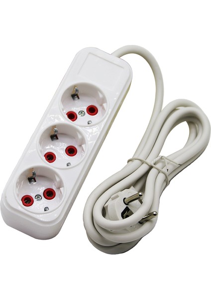 3lü 2mt Uzatma Kablo Grup Priz (5358)