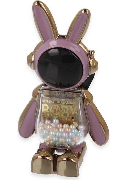 Astro Stand Tavşan Astronot - Mor