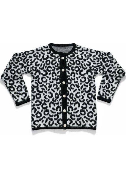 Uzun Kollu Leopar Desenli Kaliteli Yünlü Kazak modelleri