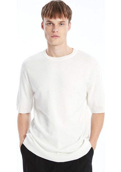 Yeni Sezon Bisiklet Yaka Kısa Kollu Erkek Triko Kazak