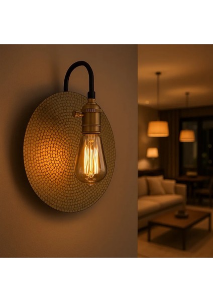 Gitega Yuvarlak 30CM Duvar Aplik