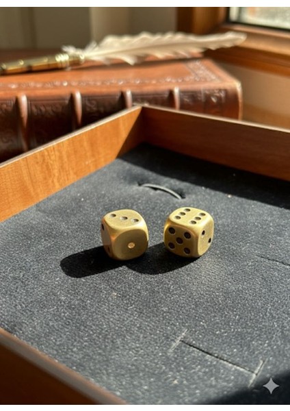 Som Pirinç Oyun Dekor Koleksiyon Zar 14 x 14