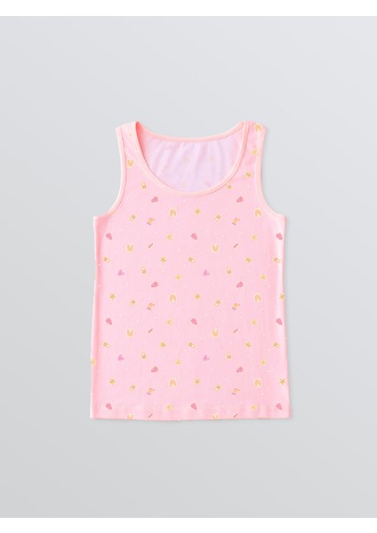 Yeni Sezon Bisiklet Yaka Kız Çocuk Atlet 2'li modelleri