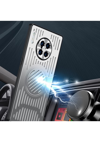 Huawei Mate 30 Kılıfı, Manyetik Metal Isı Dağıtıcı Koruyucu Kılıf-Siyah (Yurt Dışından) fırsatları