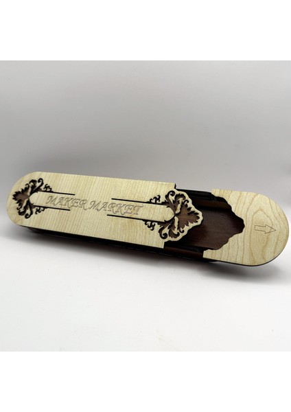 5 Adet Çekmeceli Tesbih Kutusu - Akasya Model fırsatları