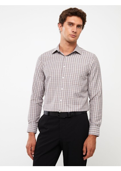 Yeni Sezon Regular Fit Uzun Kollu Gabardin Erkek Gömlek modelleri