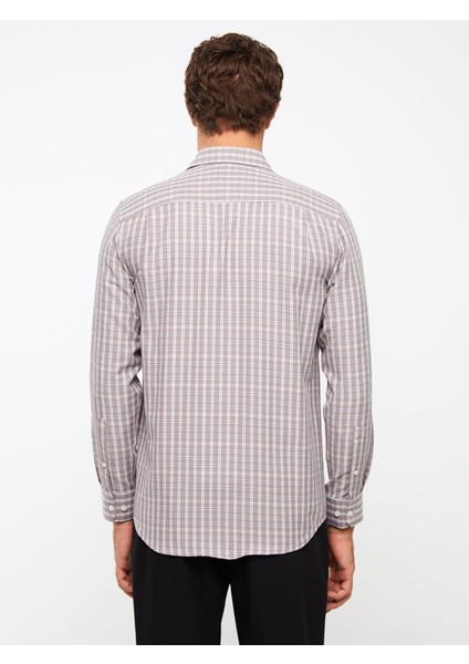 Yeni Sezon Regular Fit Uzun Kollu Gabardin Erkek Gömlek indirimleri