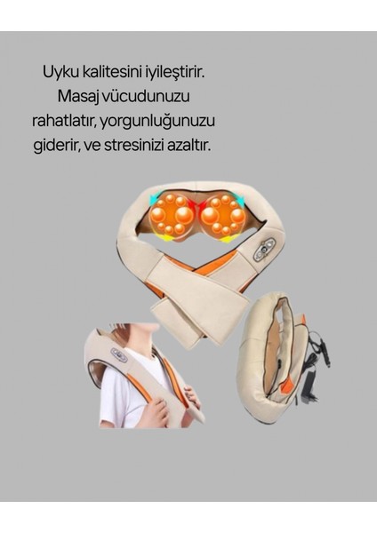 Ovmalı Kas Gevşetici Masaj Cihazı – Boyun, Omuz ve Sırt Için Derin Etki modelleri