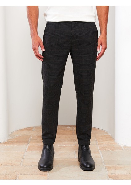 Yeni Sezon Slim Fit Ekose Erkek Pantolon indirimleri