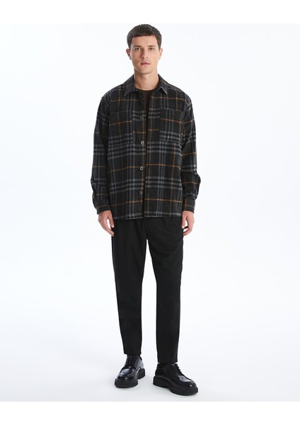 Yeni Sezon Regular Fit Uzun Kollu Ekose Erkek Oduncu Gömlek Ceket fiyatları