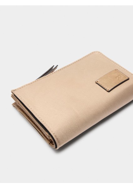 Teknik Kumaş Efektli Bozuk Para Cüzdanı