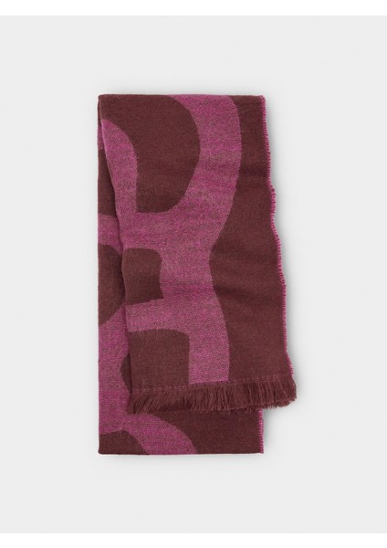 Püsküllü Jakarlı Atkı