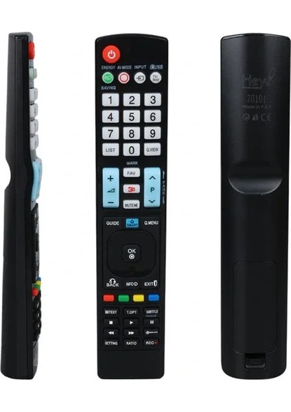 RM-L930+1 Küçük Kalıp Lg Smart LCD LED Tv Yazısız Kumanda