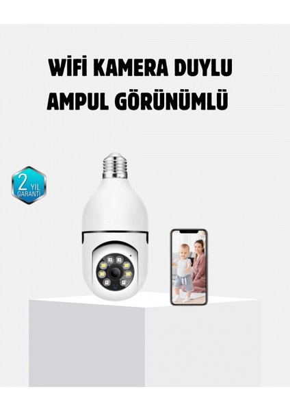 360 Derece Dönebilen Akıllı Duylu Kamera – Ptz, Uzaktan Kontrol, Hareket Algılama