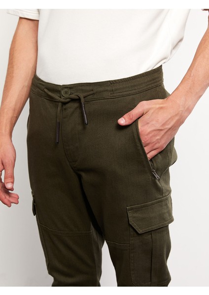 Yeni Sezon Slim Fit Gabardin Erkek Kargo Pantolon indirimleri
