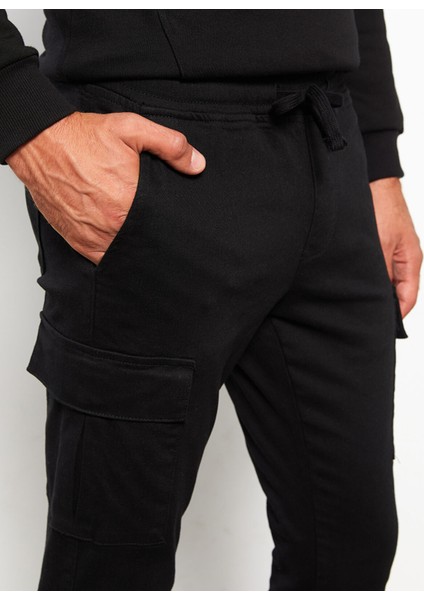 Yeni Sezon Slim Fit Gabardin Erkek Kargo Pantolon modelleri