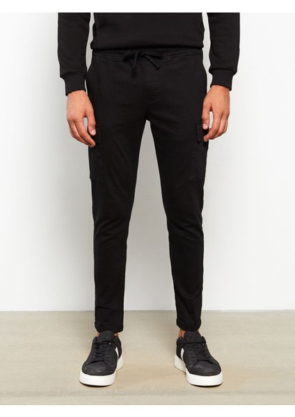 Yeni Sezon Slim Fit Gabardin Erkek Kargo Pantolon fırsatları