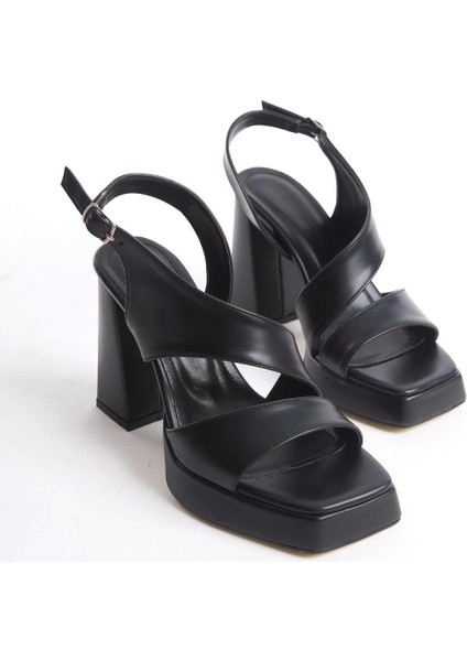 Cica Siyah Cilt Topuklu Ayakkabı fiyatları