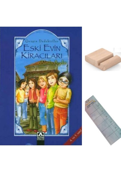 Gezgin Dedektifler - Eski Evin Kiracıları / Almila Aydın 4. Sınıf / 9-10 Yaş Hikaye +Tablet Tutucu