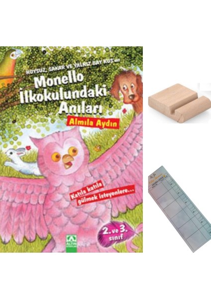 Huysuz Sakar ve Yalnız Baykuşun Monello Ilkokulundaki Anıları 2. ve 3. Sınıf +Tablet Tutucu