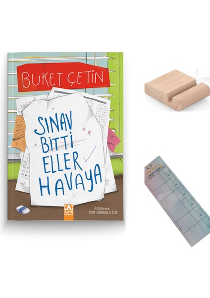 Sınav Bitti Eller Havaya / Buket Çetin / 5. ve 6. Sınıf / 10-12 Yaş Hikaye+Tablet Tutucu