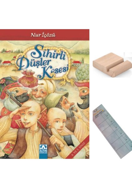 Sihirli Düşler Kesesi / Nur Içözü / 4. Sınıf / 9-10 Yaş Hikaye +Tablet Tutucu