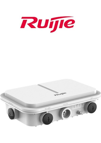 Ruıjıe RG-AP680-L Wi-Fi 6 802.11AX 1 Port Rj-45 + 1 Port Sfp Poe 2.4 Ghz & 5 Ghz Poe Adatörsüz Outdoor Omnı Anten (360 D