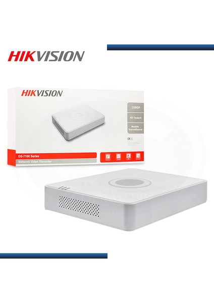 Hıkvısıon DS-7108NI-Q1/8P 8 Kanal Poe H265+ Nvr Kayıt Cihazı