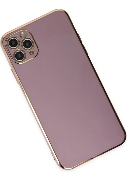 Iphone 11 Pro Max Kılıf Volet Silikon - Mor modelleri
