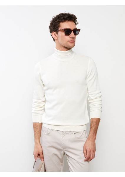 Yeni Sezon Balıkçı Yaka Uzun Kollu Erkek Triko Kazak